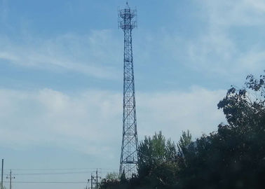 Wireless Communication Tower , 0 - 330KM / H GSM Residential Antenna Tower