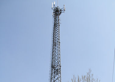 Wireless Communication Tower , 0 - 330KM / H GSM Residential Antenna Tower