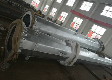 Tháp truyền hình đơn cực hình nón, 13m khi hình thành Tháp thép đơn cực